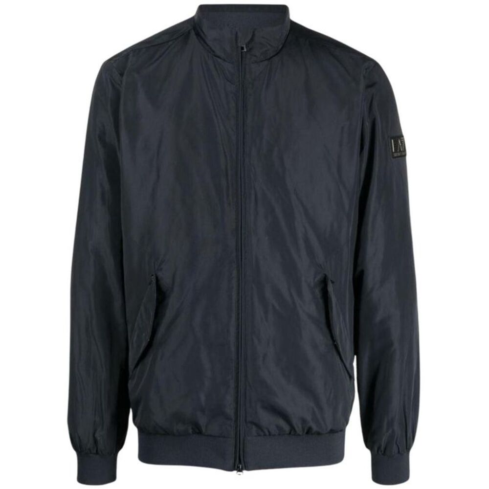 Emporio Armani EA7 Mens Bomber Jacket / Midnight Blue